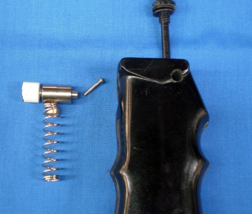 Figure 2 : Switch parts assembled outside handle.