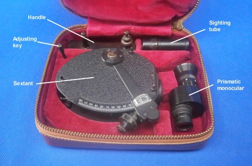 Figure 2; Kit of parts in the case.